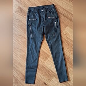 Fashion Nova Skinny Pants with Zipper Details